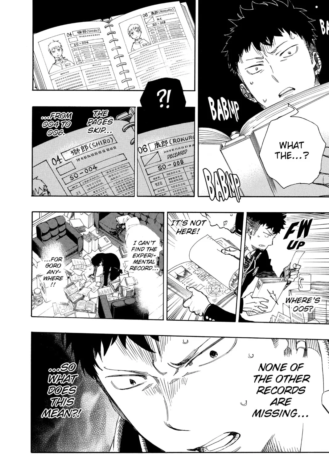 Read Blue Exorcist chapter 88 image 42 on Lezhin