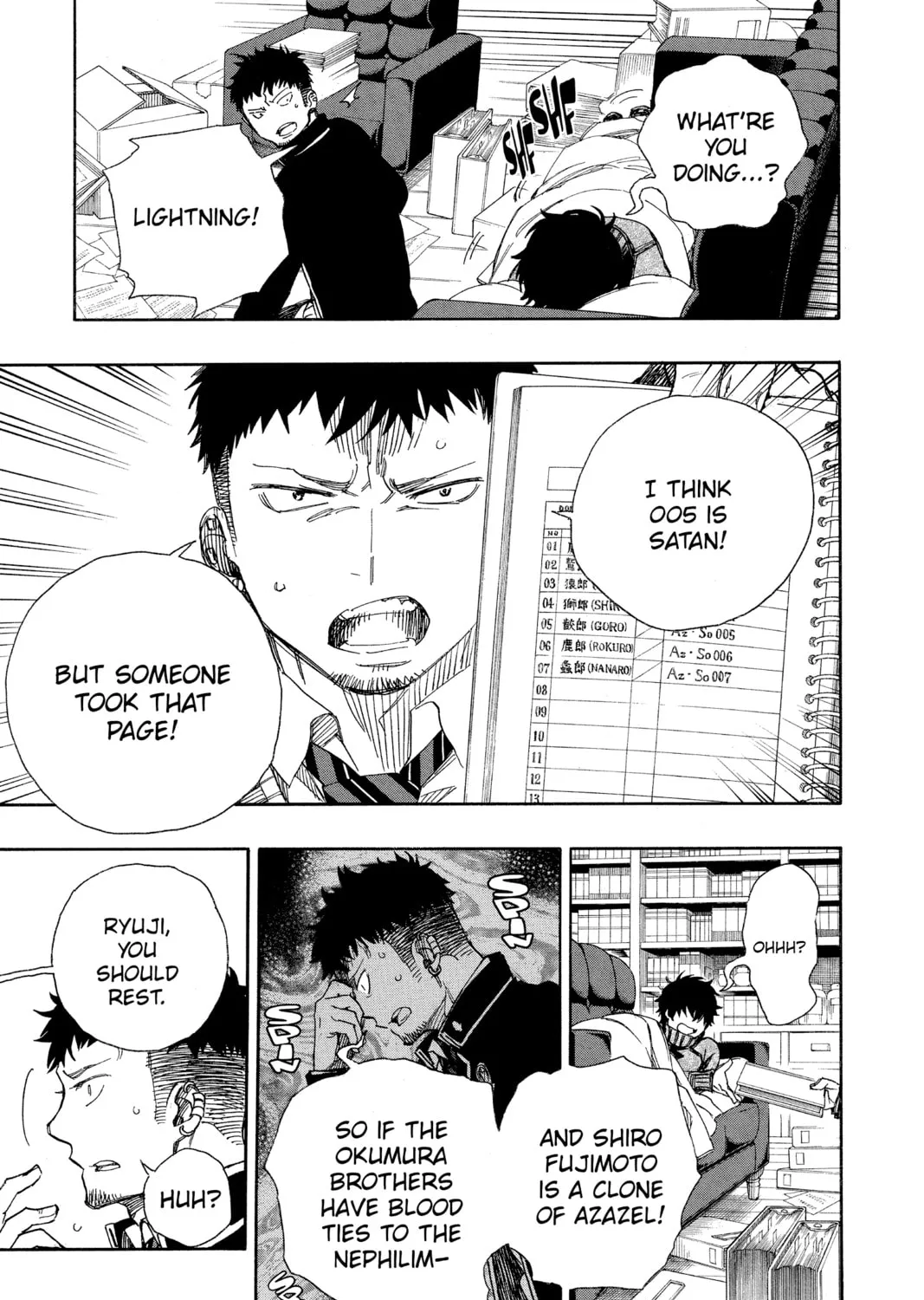 Read Blue Exorcist chapter 88 image 44 on Lezhin