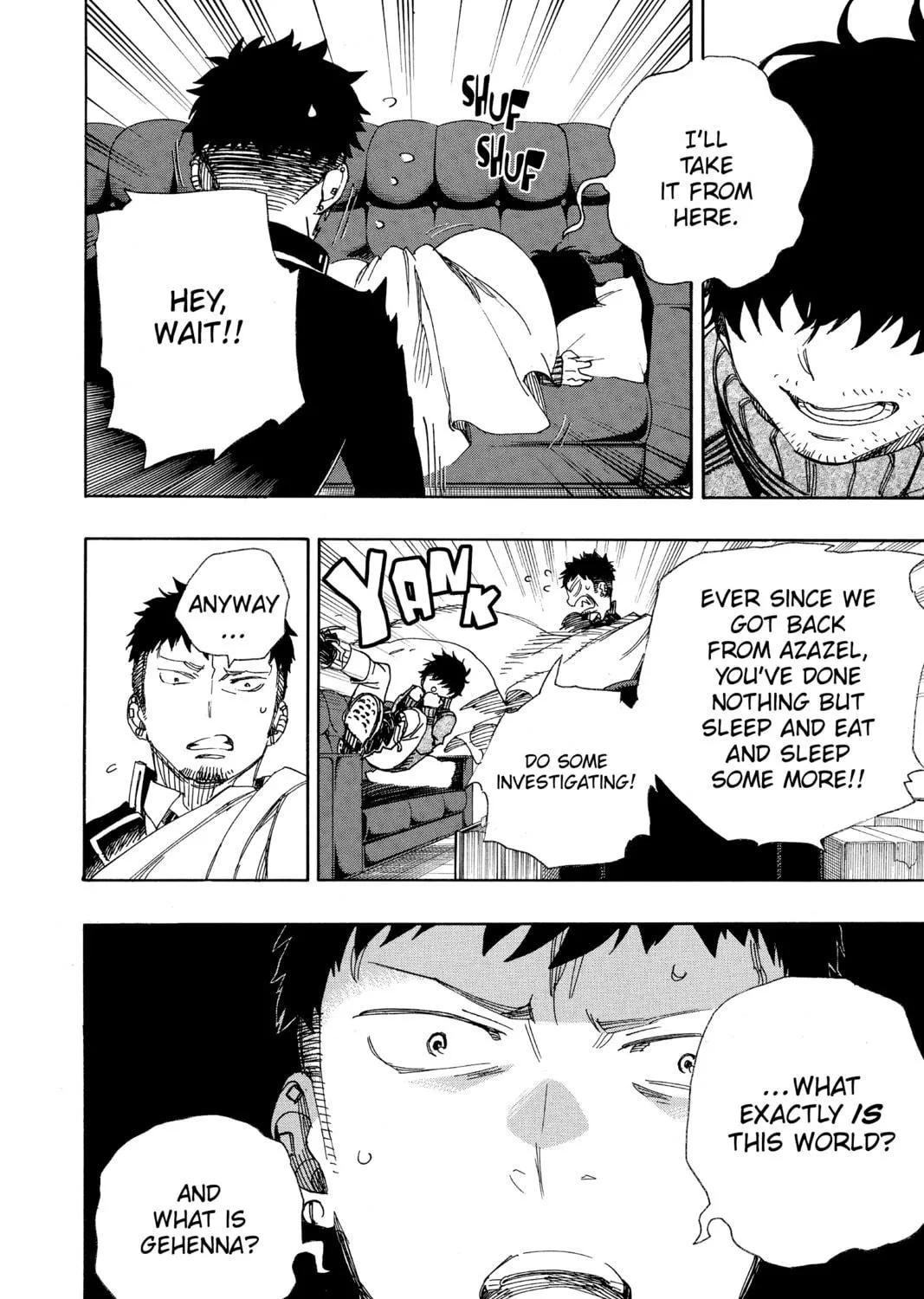 Read Blue Exorcist chapter 88 image 46 on Lezhin