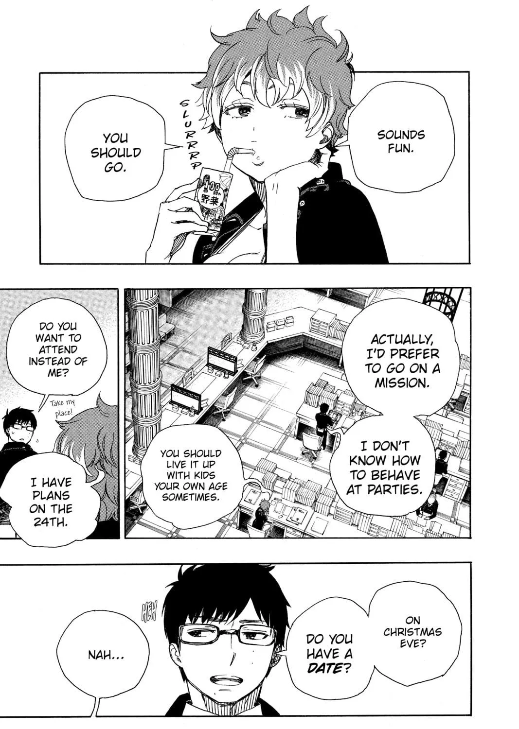 Read Blue Exorcist chapter 88 image 52 on Lezhin