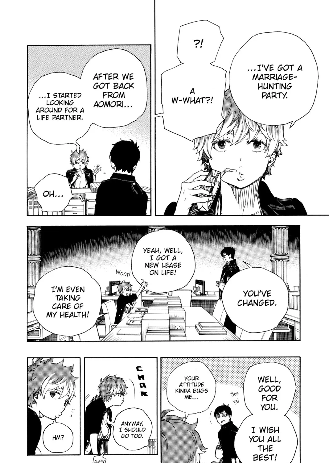 Read Blue Exorcist chapter 88 image 54 on Lezhin