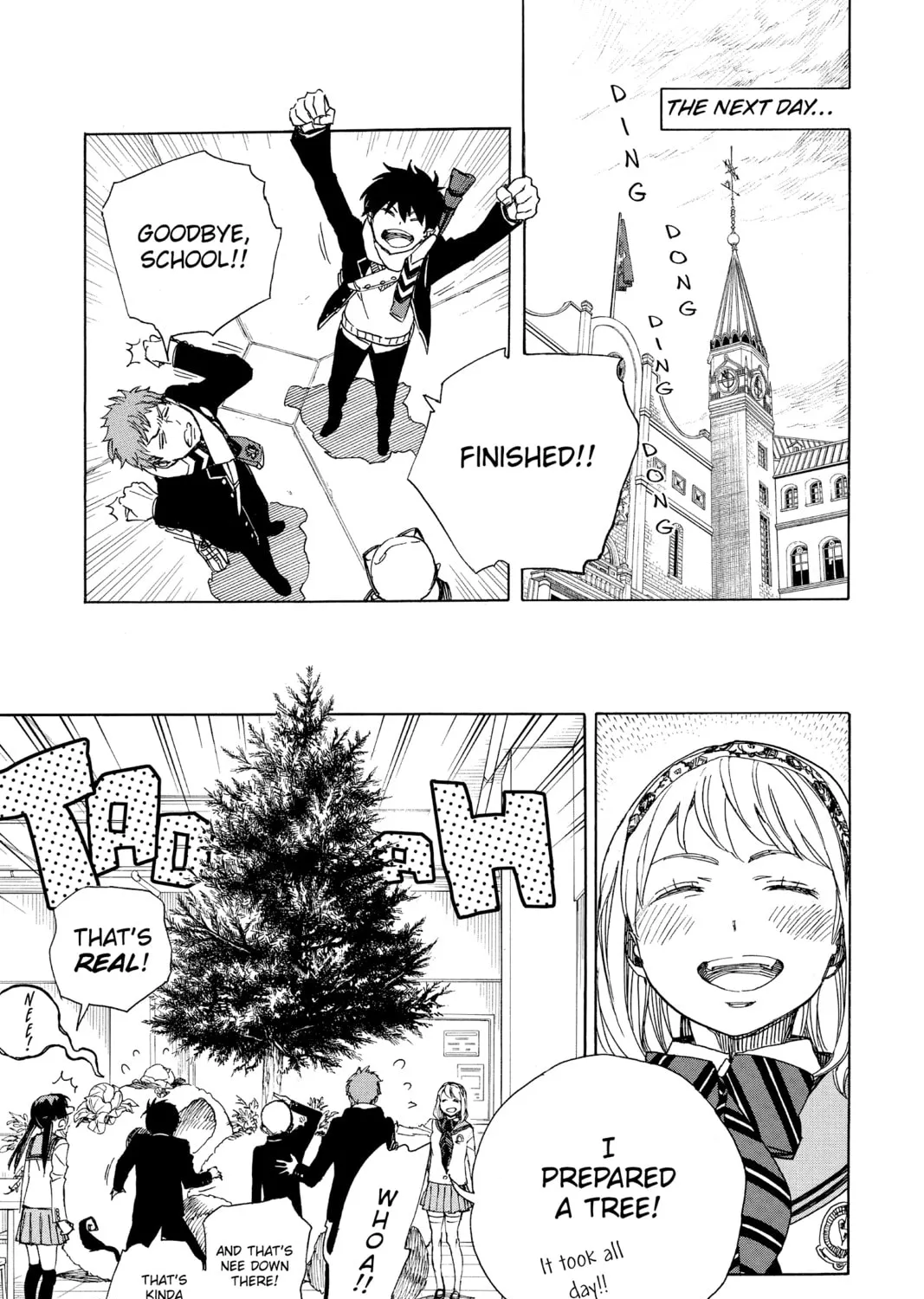 Read Blue Exorcist chapter 88 image 56 on Lezhin