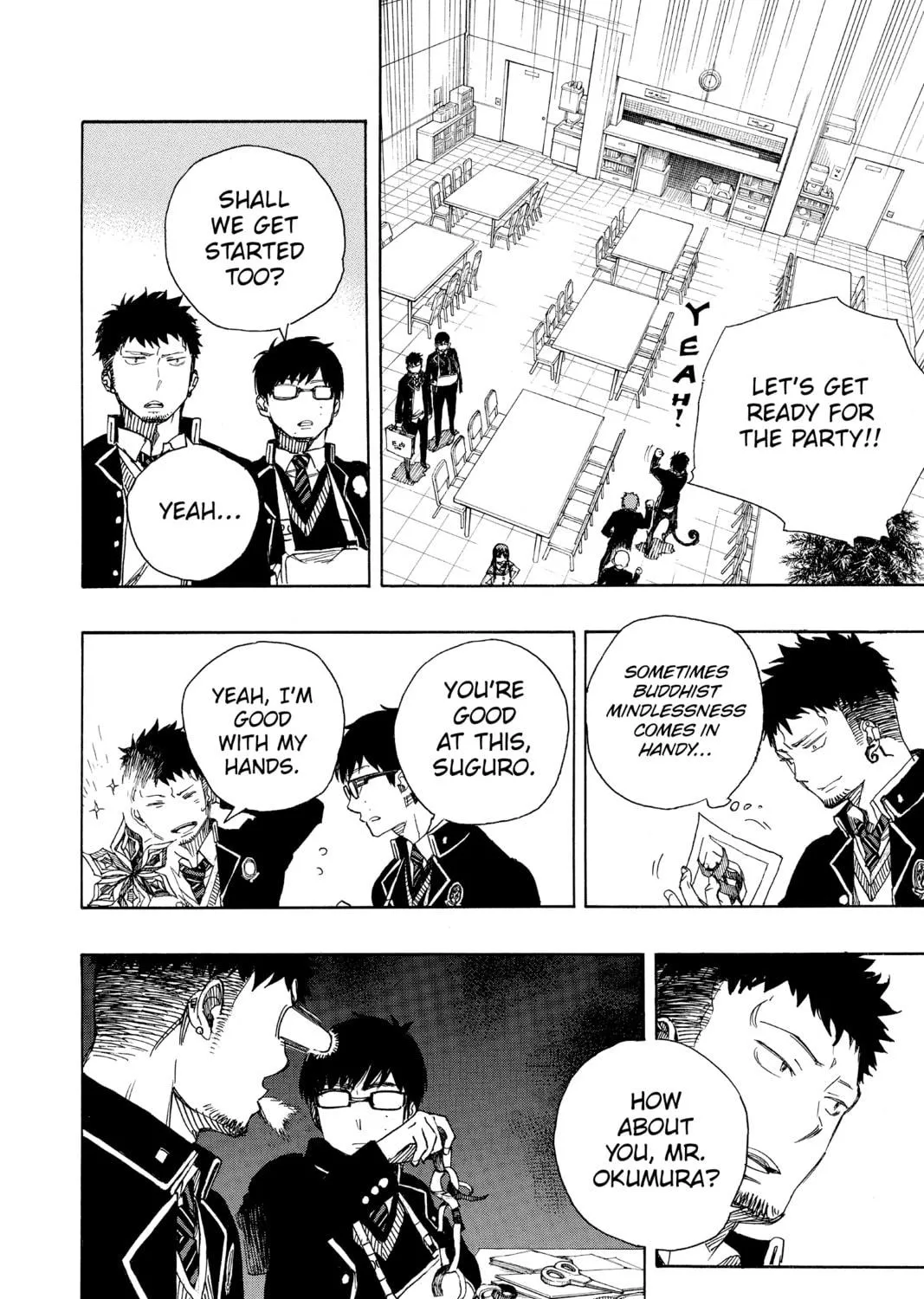 Read Blue Exorcist chapter 88 image 58 on Lezhin