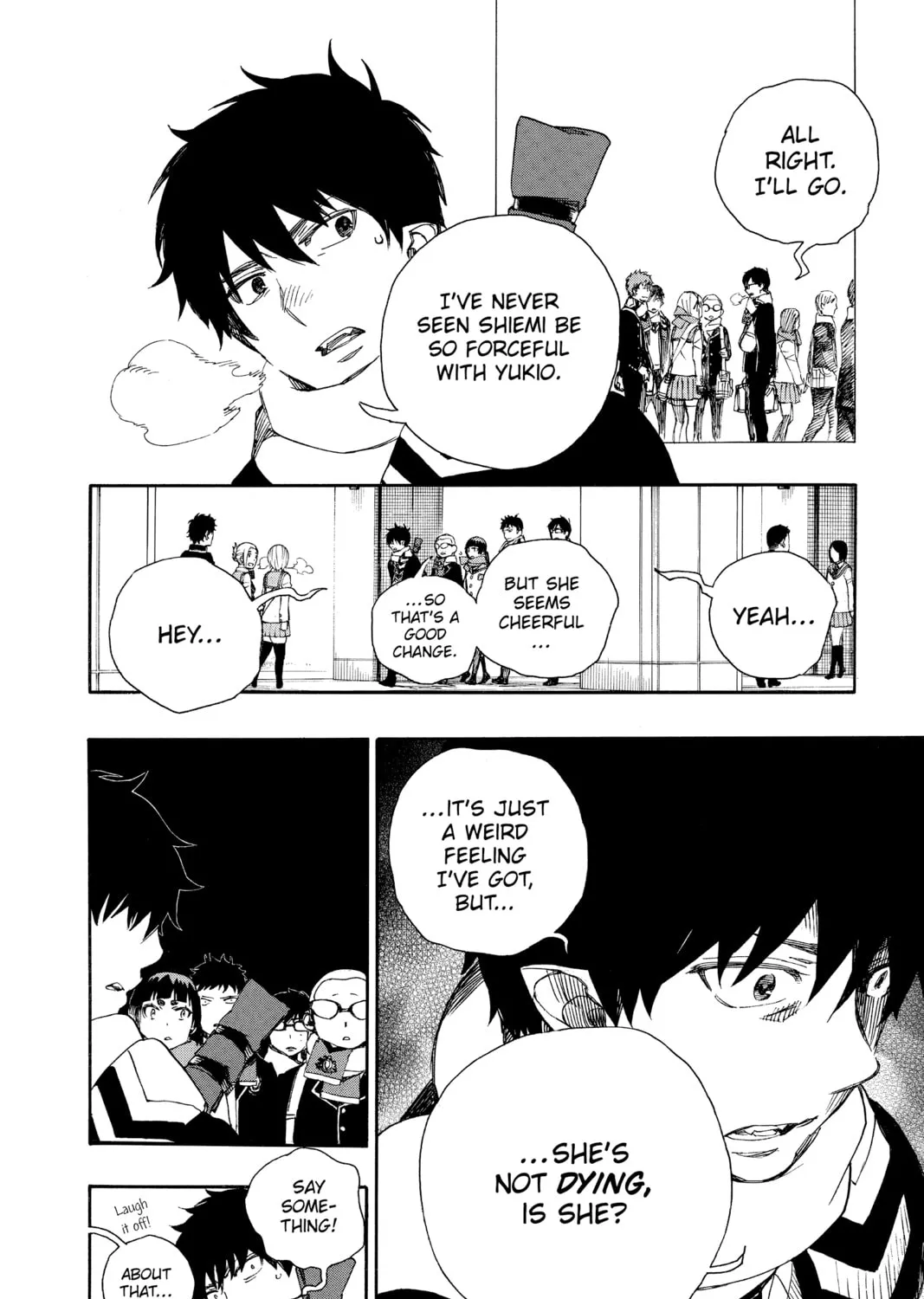 Read Blue Exorcist chapter 88 image 6 on Lezhin
