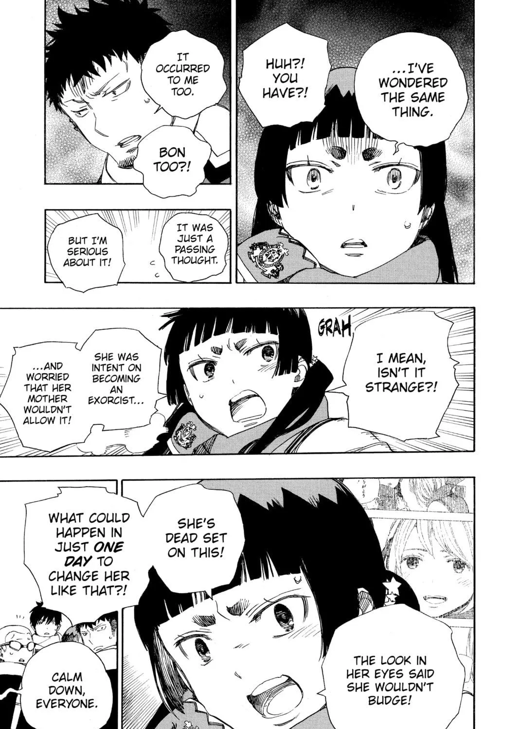 Read Blue Exorcist chapter 88 image 8 on Lezhin