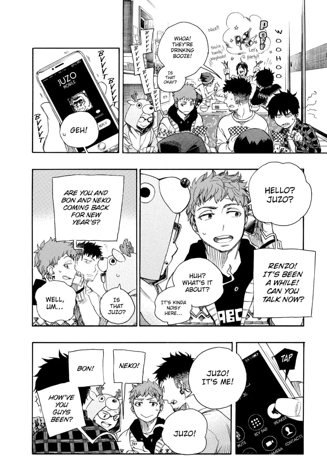 Read Blue Exorcist chapter 89 image 28 on Lezhin