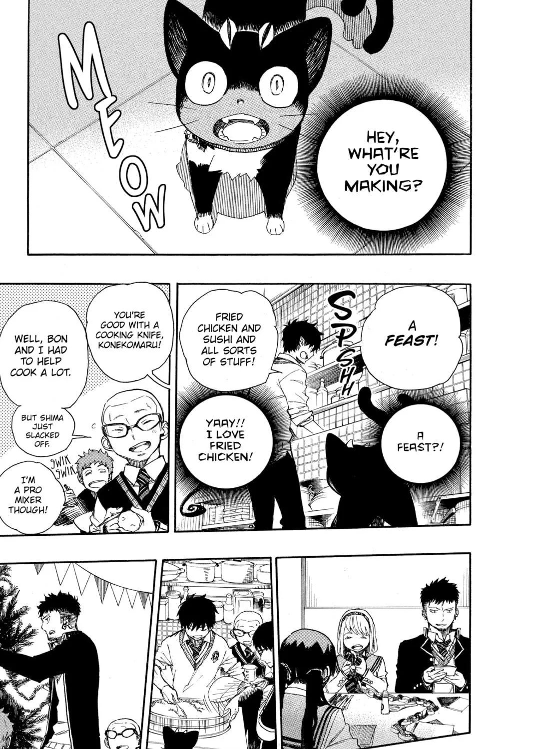 Read Blue Exorcist chapter 89 image 4 on Lezhin