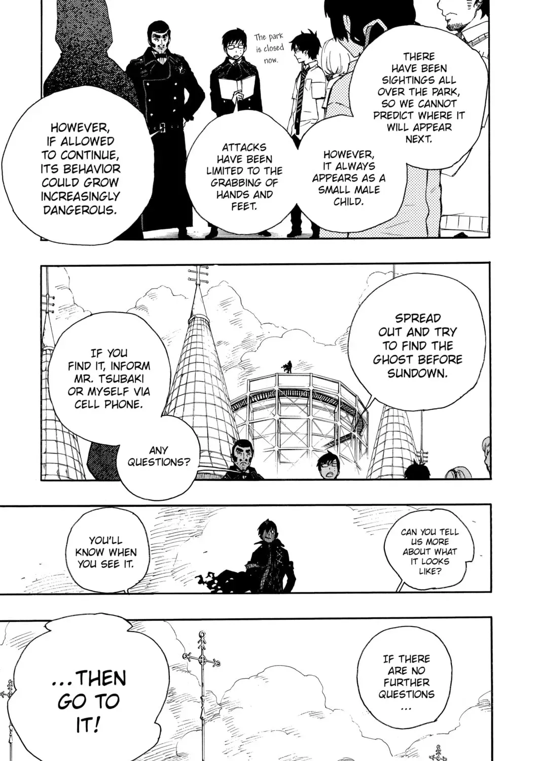 Read Blue Exorcist chapter 9.1 image 12 on Lezhin
