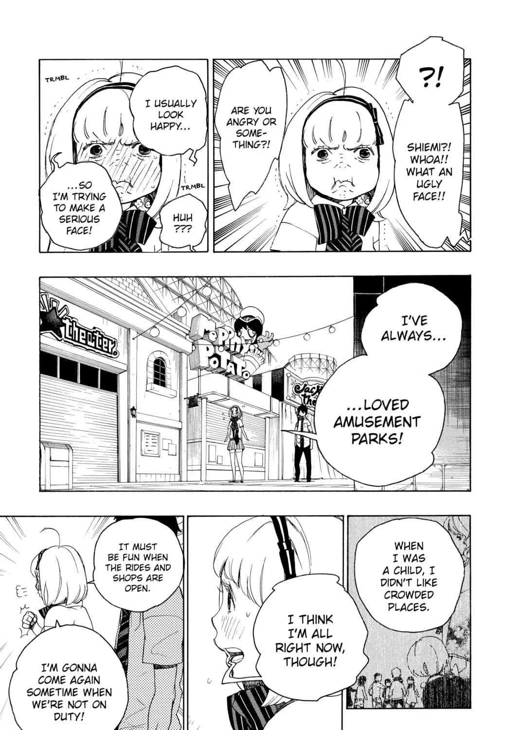 Read Blue Exorcist chapter 9.1 image 16 on Lezhin