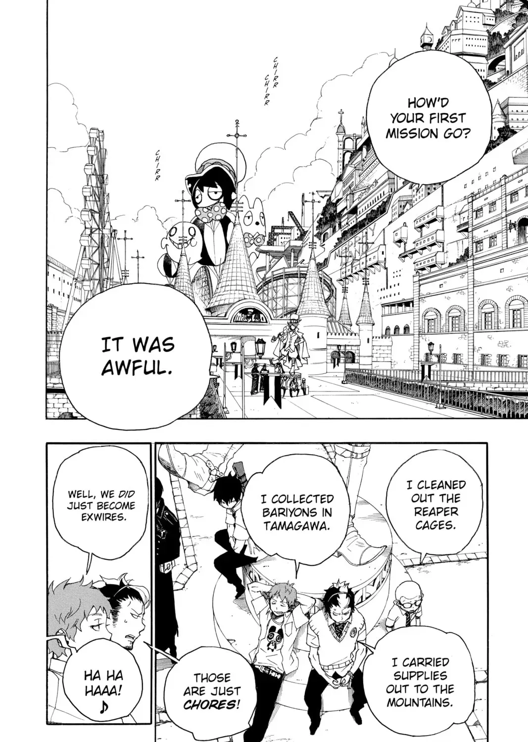 Read Blue Exorcist chapter 9.1 image 2 on Lezhin