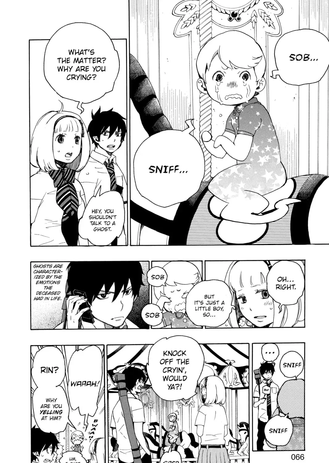 Read Blue Exorcist chapter 9.1 image 22 on Lezhin