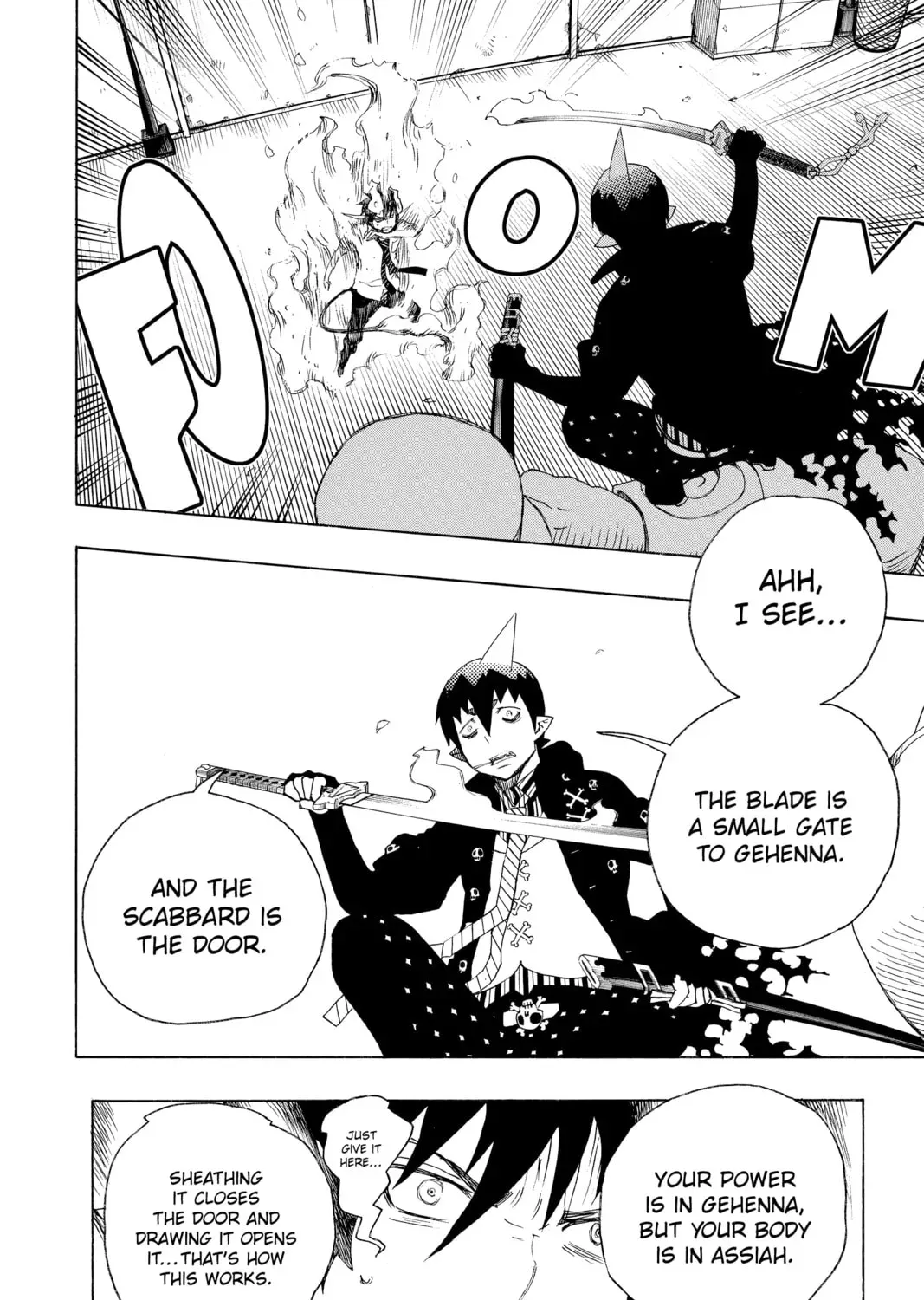 Read Blue Exorcist chapter 9.1 image 34 on Lezhin