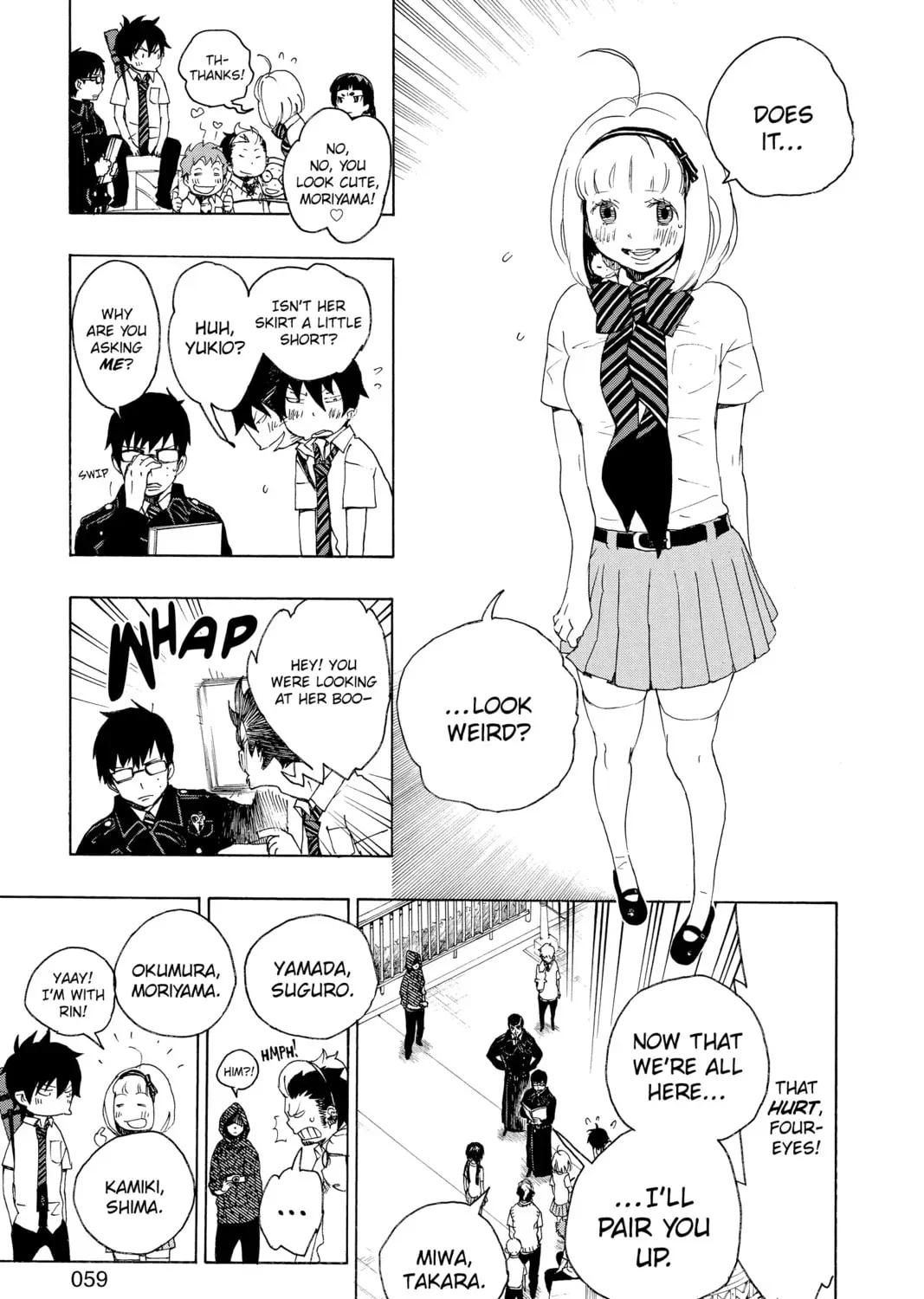 Read Blue Exorcist chapter 9.1 image 8 on Lezhin