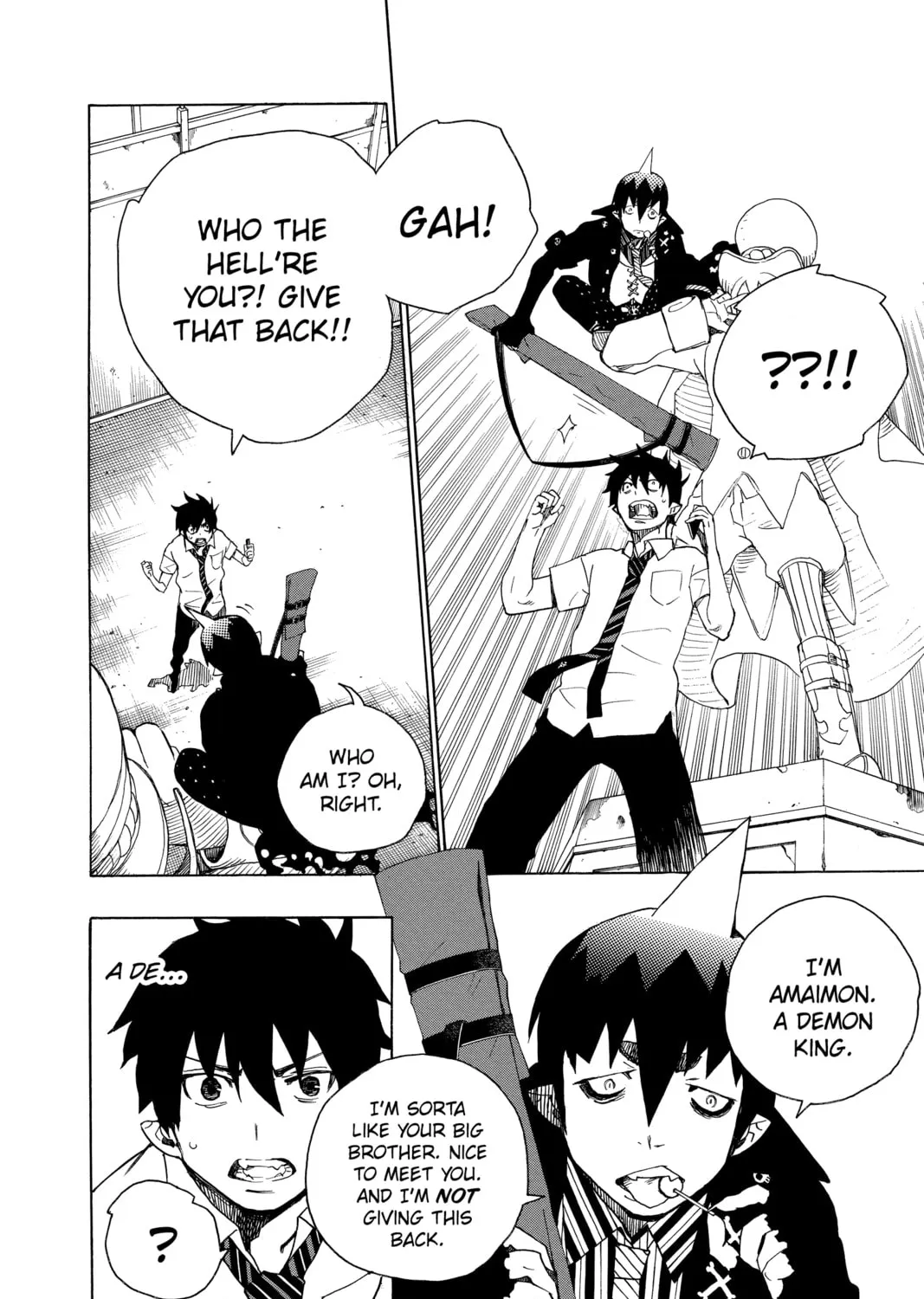 Read Blue Exorcist chapter 9 image 30 on Lezhin