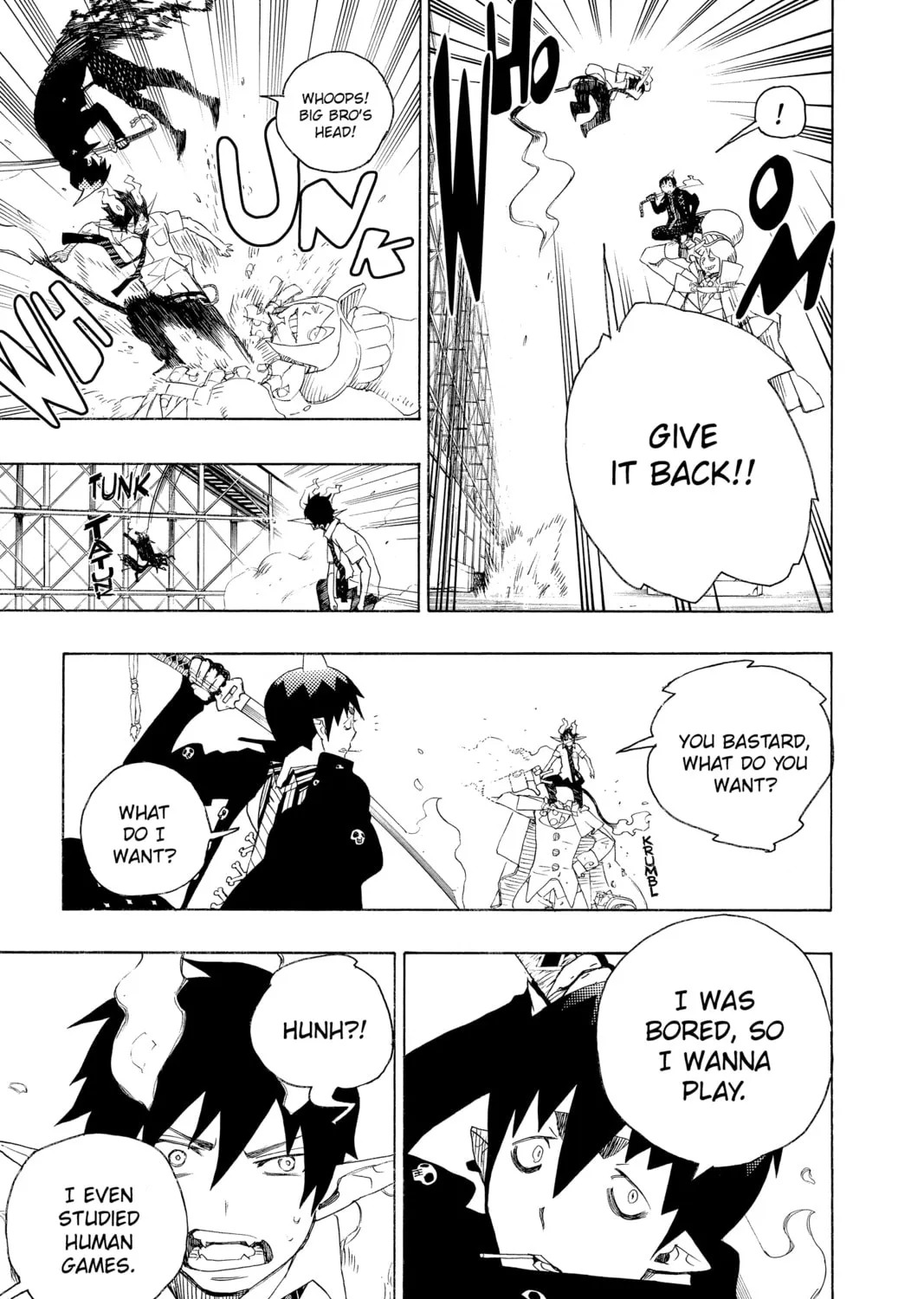 Read Blue Exorcist chapter 9 image 36 on Lezhin
