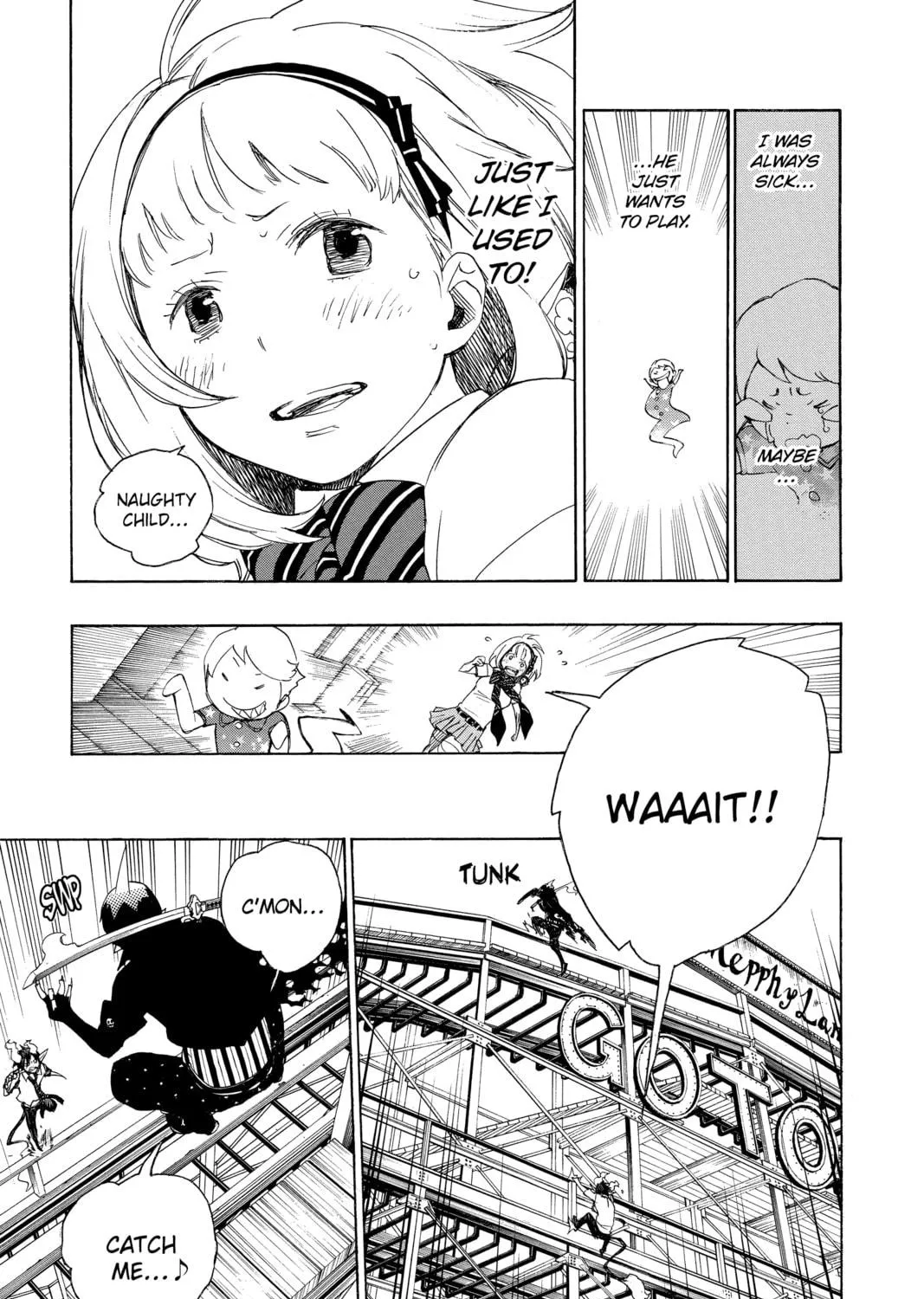 Read Blue Exorcist chapter 9 image 40 on Lezhin