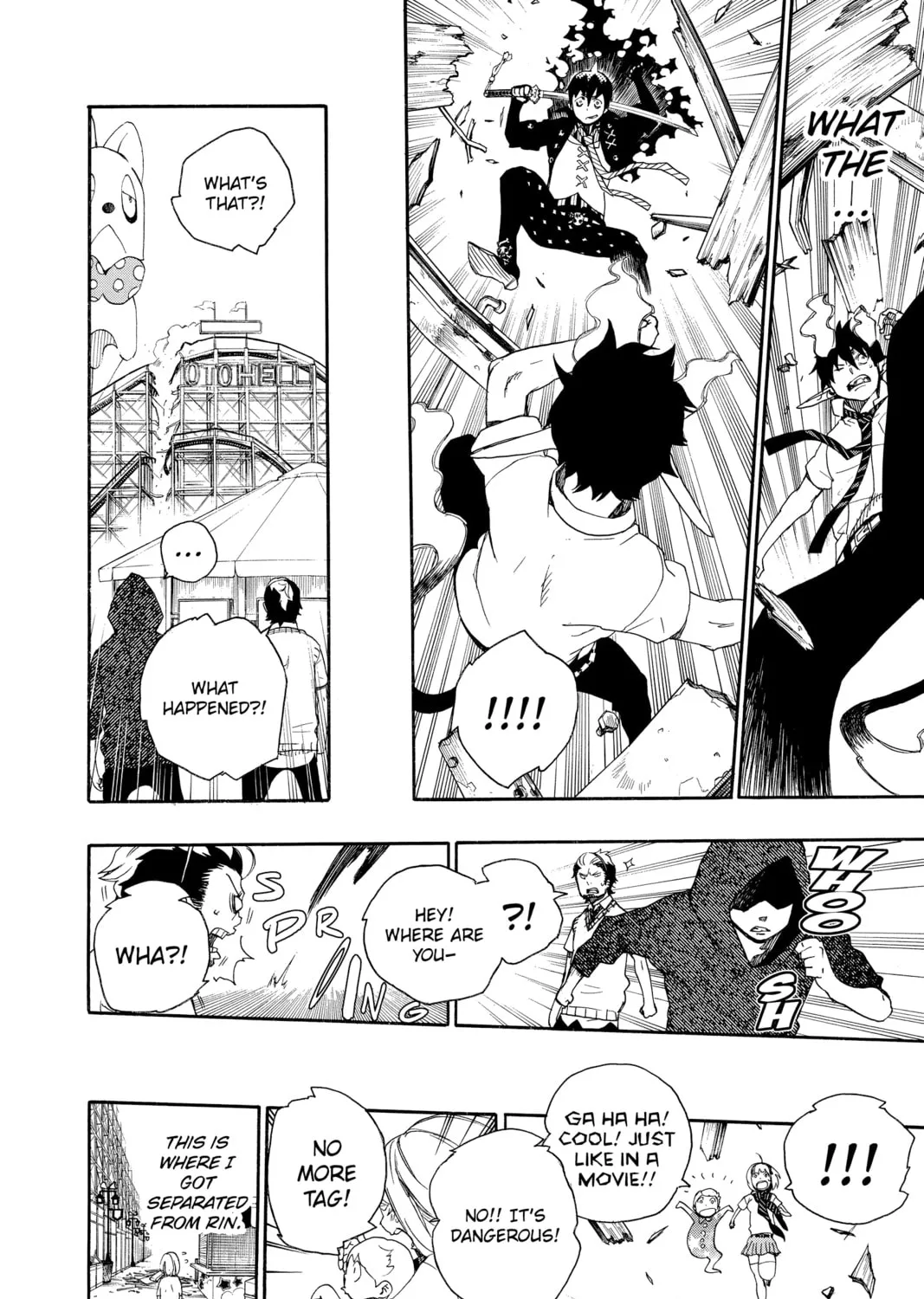 Read Blue Exorcist chapter 9 image 44 on Lezhin