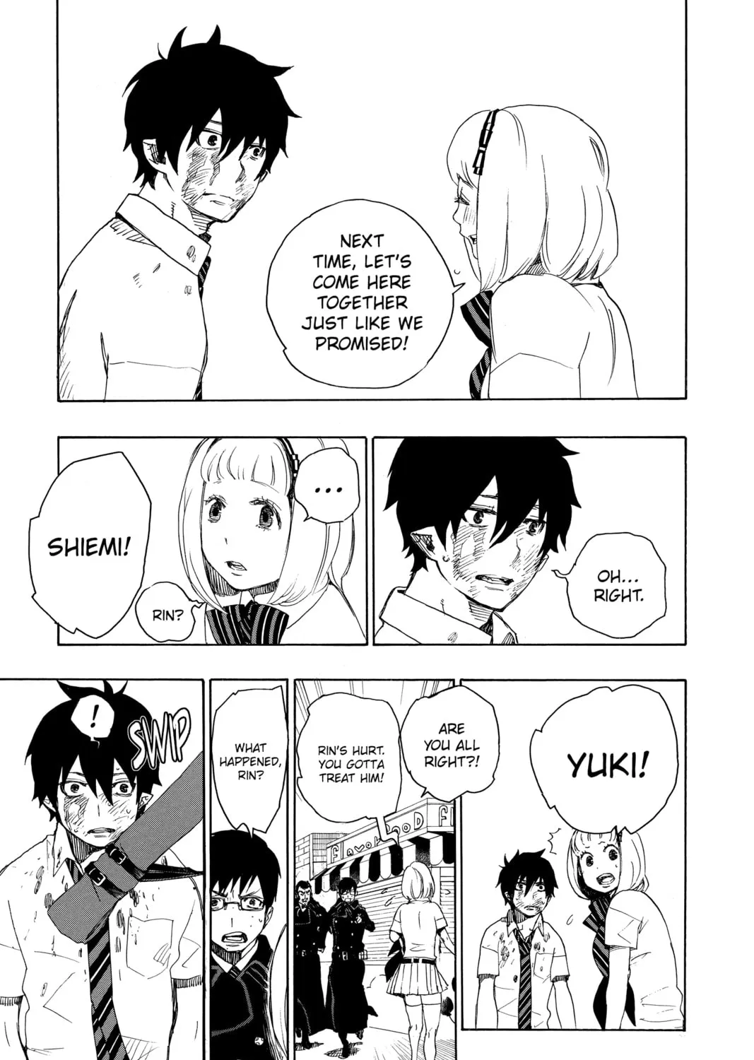 Read Blue Exorcist chapter 9 image 80 on Lezhin