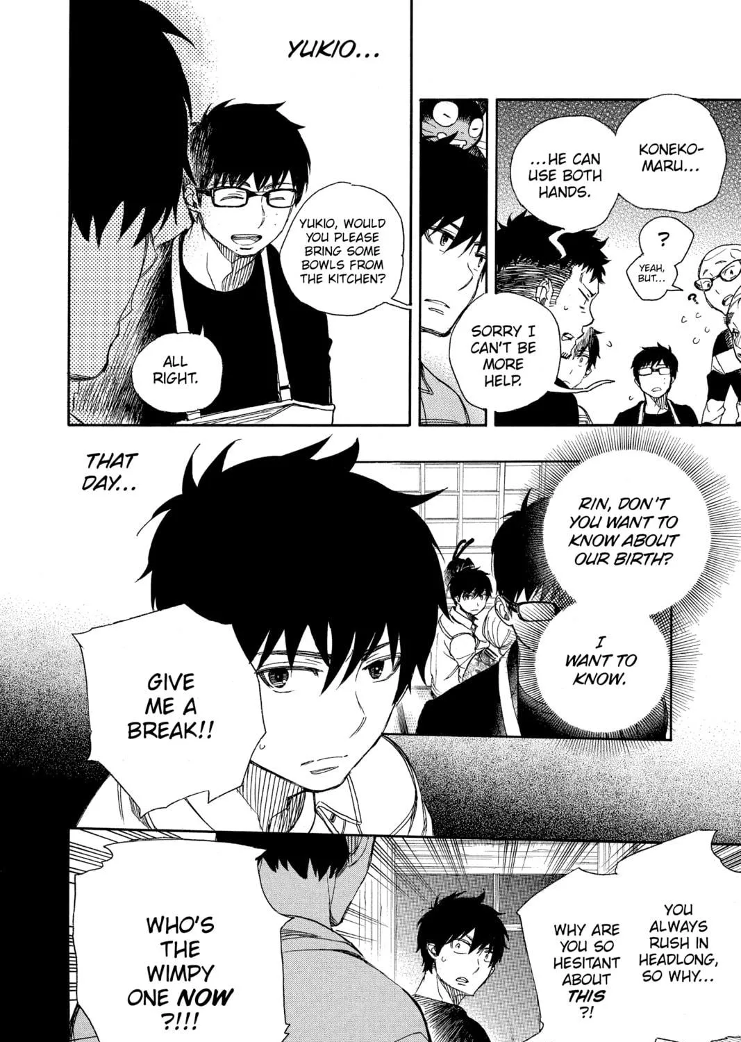 Read Blue Exorcist chapter 90 image 18 on Lezhin