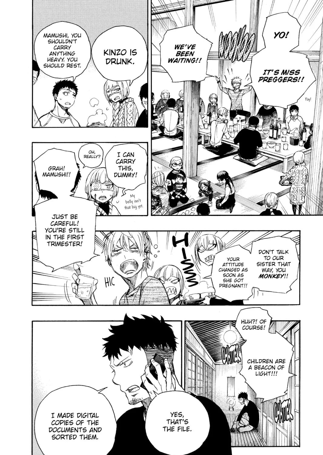 Read Blue Exorcist chapter 90 image 30 on Lezhin