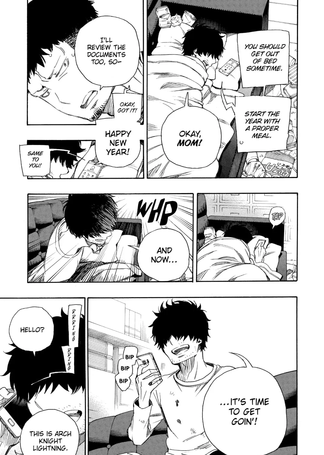 Read Blue Exorcist chapter 90 image 32 on Lezhin