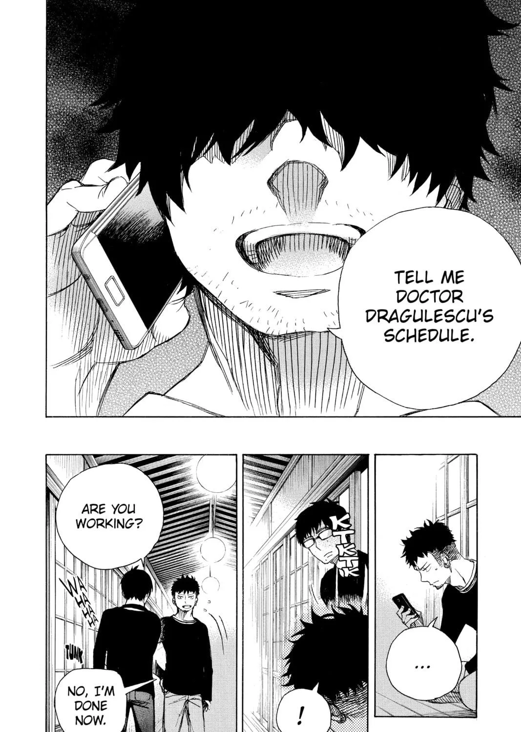 Read Blue Exorcist chapter 90 image 34 on Lezhin