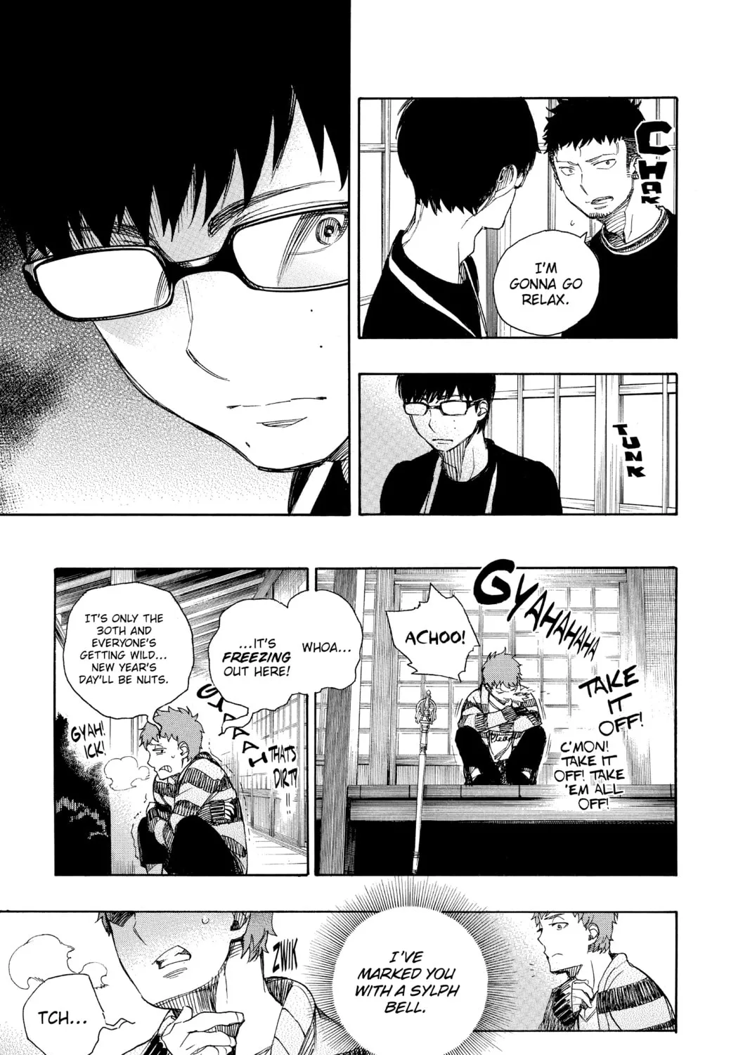 Read Blue Exorcist chapter 90 image 36 on Lezhin