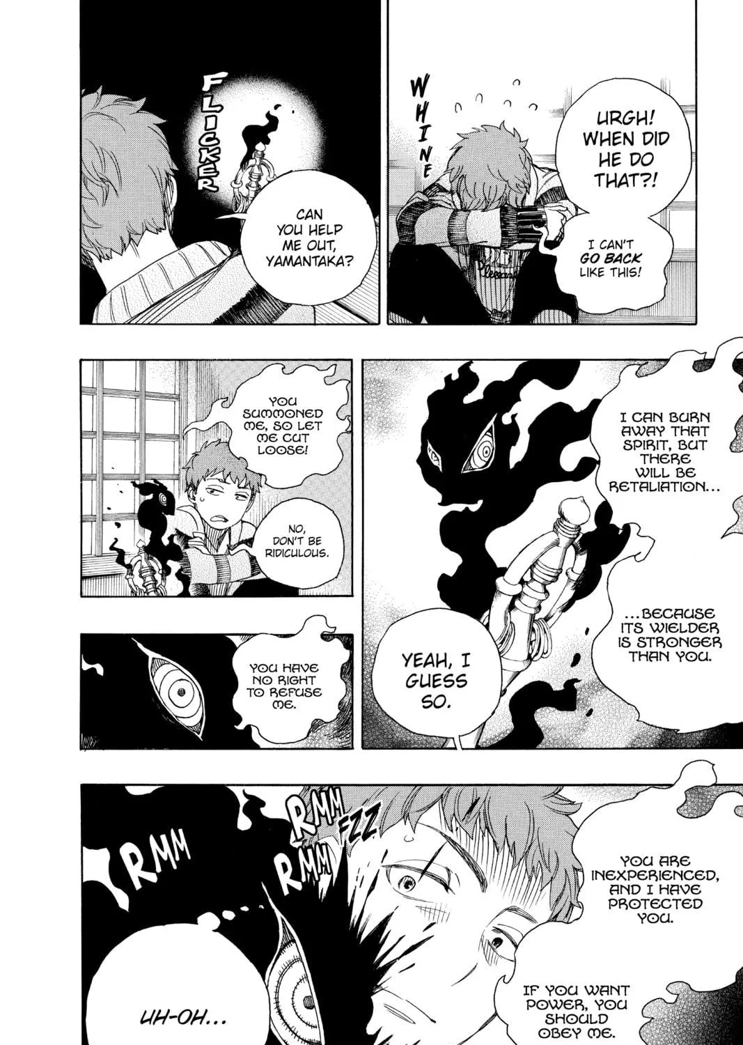 Read Blue Exorcist chapter 90 image 38 on Lezhin