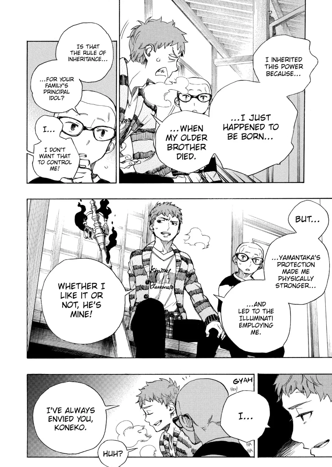 Read Blue Exorcist chapter 90 image 42 on Lezhin