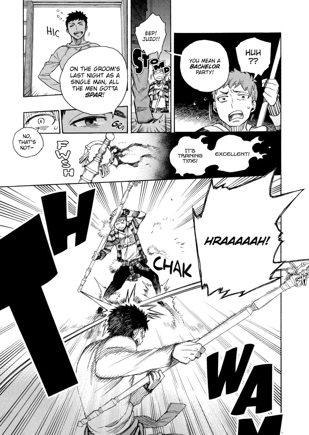 Read Blue Exorcist chapter 90 image 48 on Lezhin