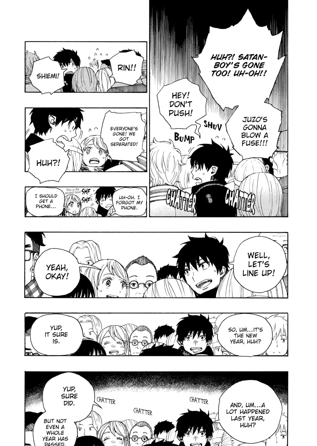 Read Blue Exorcist chapter 90 image 56 on Lezhin