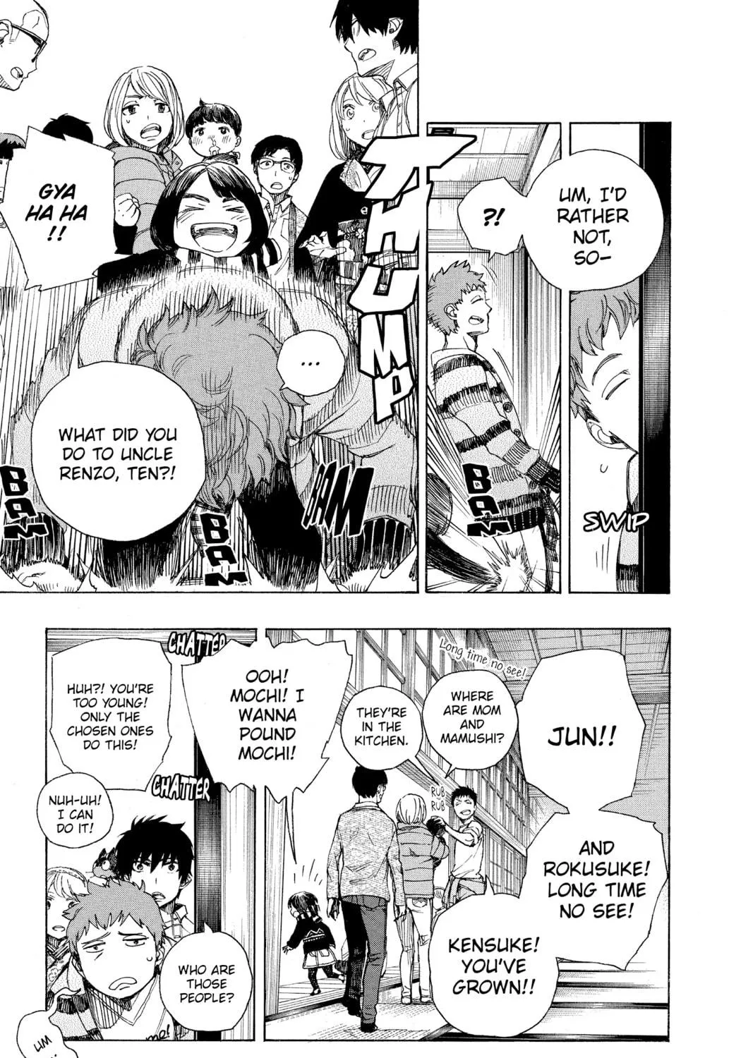Read Blue Exorcist chapter 90 image 8 on Lezhin
