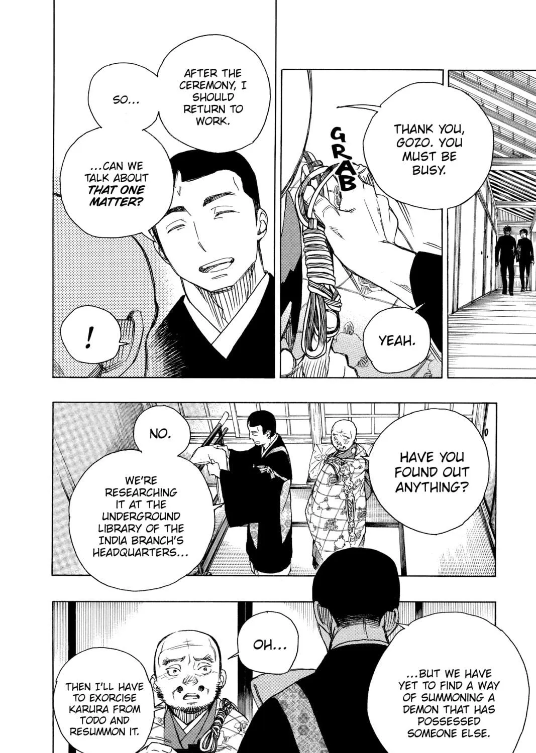 Read Blue Exorcist chapter 91 image 10 on Lezhin