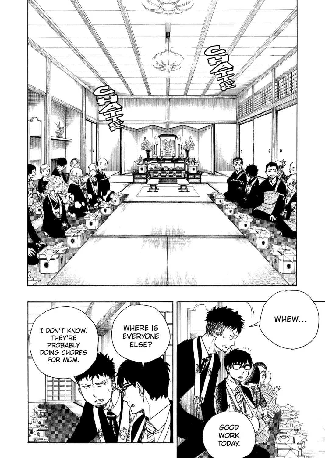 Read Blue Exorcist chapter 91 image 14 on Lezhin