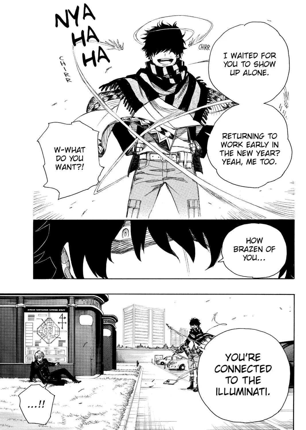 Read Blue Exorcist chapter 91 image 24 on Lezhin