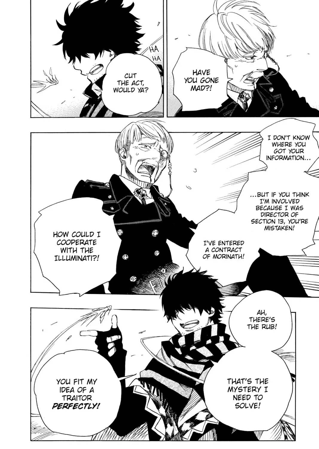 Read Blue Exorcist chapter 91 image 26 on Lezhin