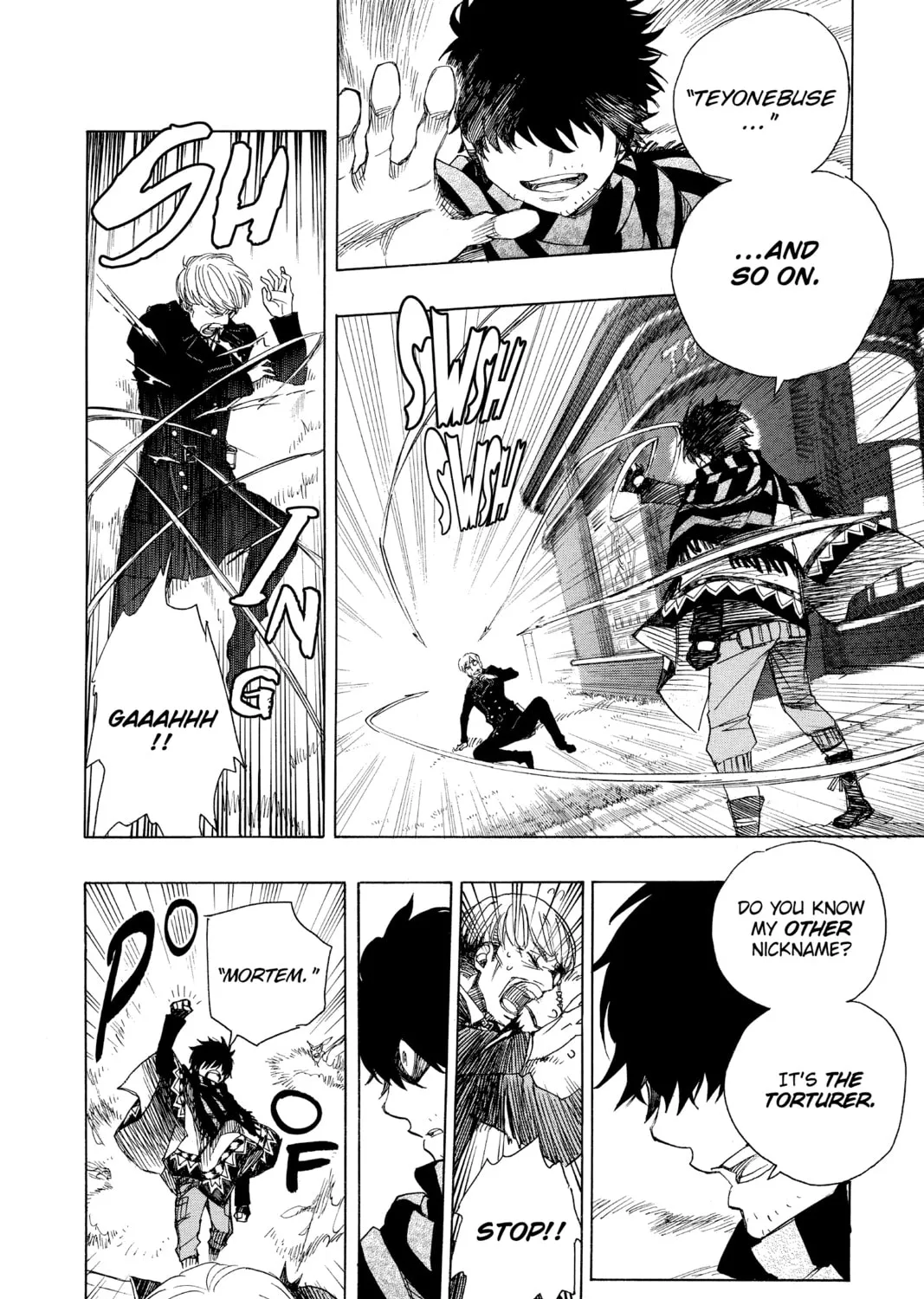 Read Blue Exorcist chapter 91 image 30 on Lezhin