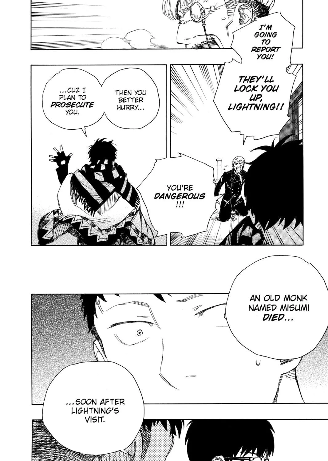 Read Blue Exorcist chapter 91 image 34 on Lezhin