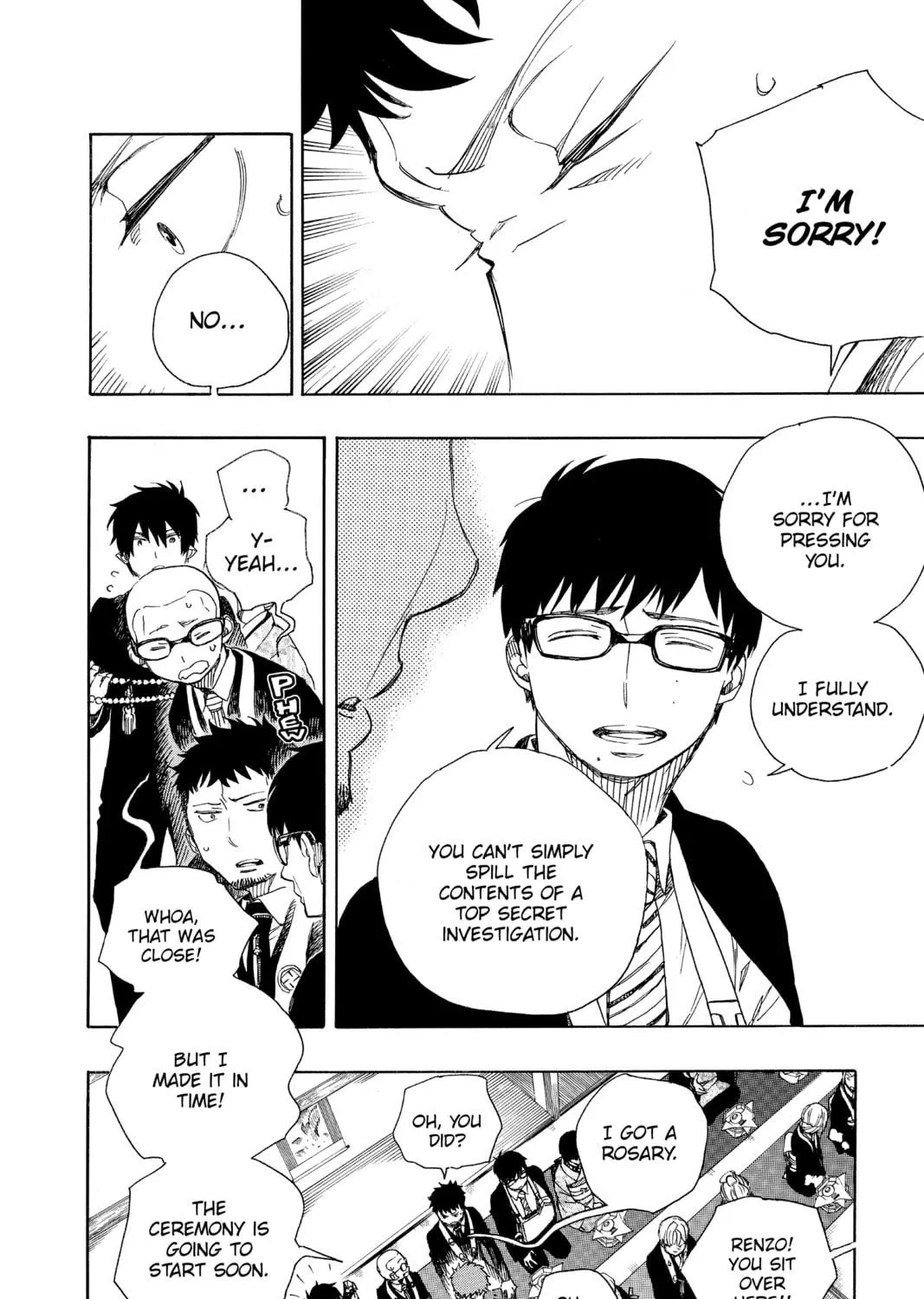 Read Blue Exorcist chapter 91 image 38 on Lezhin
