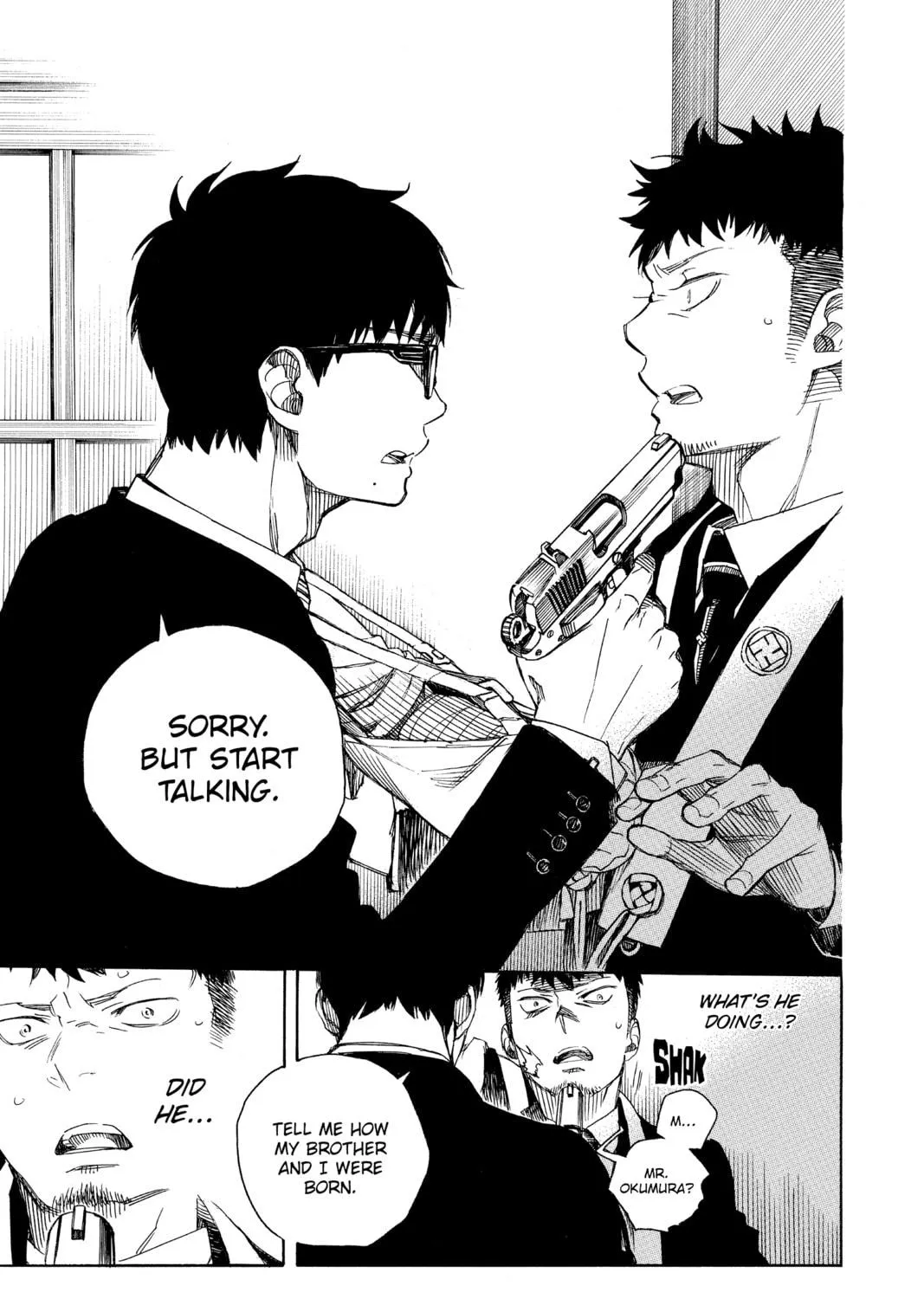 Read Blue Exorcist chapter 91 image 52 on Lezhin