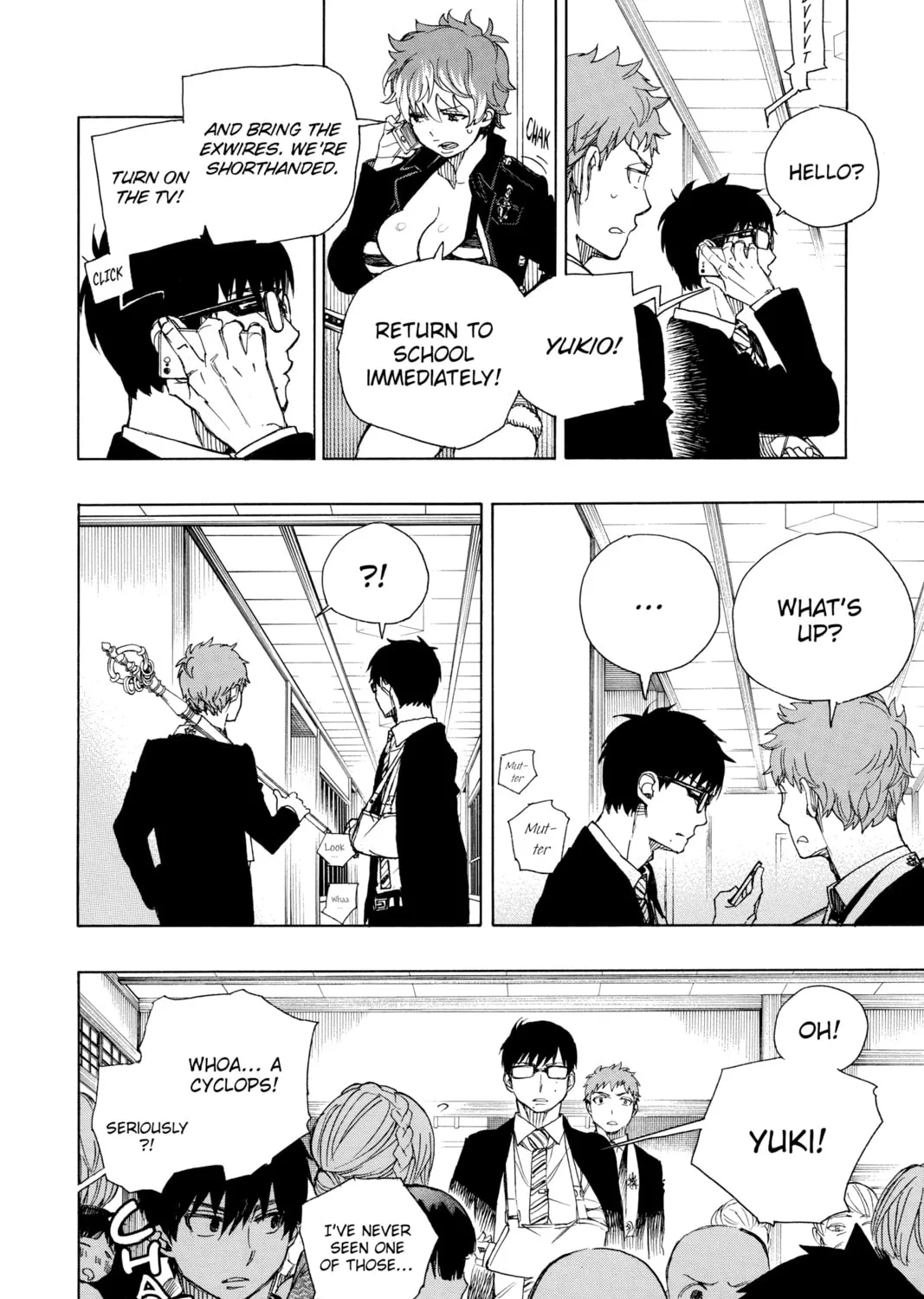 Read Blue Exorcist chapter 91 image 66 on Lezhin