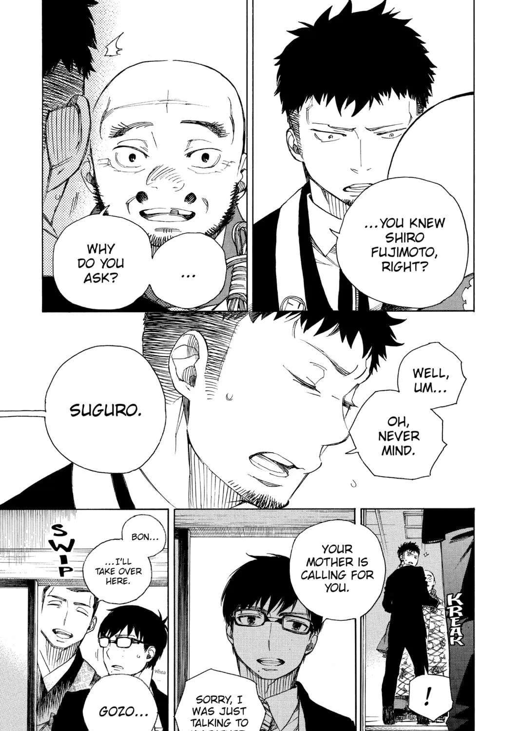 Read Blue Exorcist chapter 91 image 8 on Lezhin