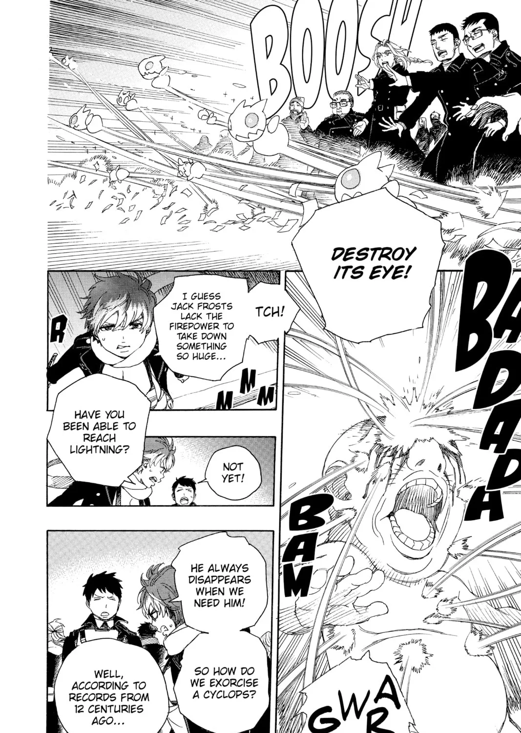 Read Blue Exorcist chapter 92 image 14 on Lezhin