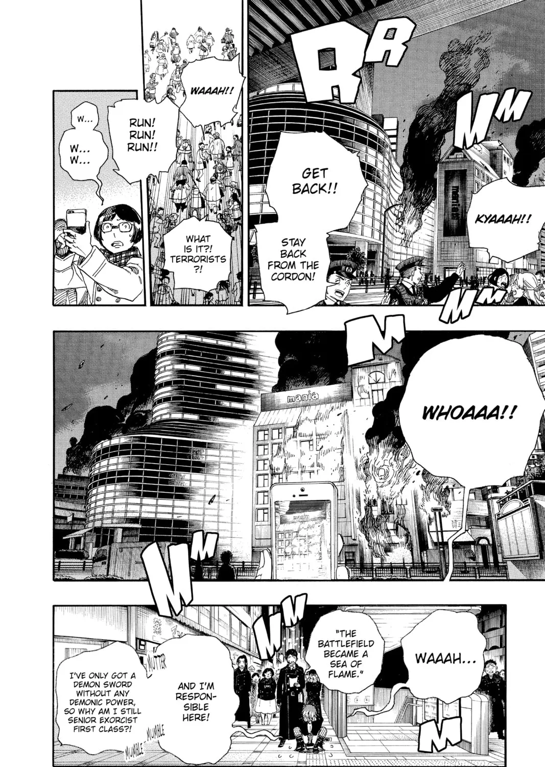 Read Blue Exorcist chapter 92 image 20 on Lezhin