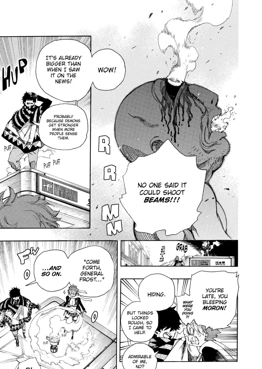 Read Blue Exorcist chapter 92 image 22 on Lezhin