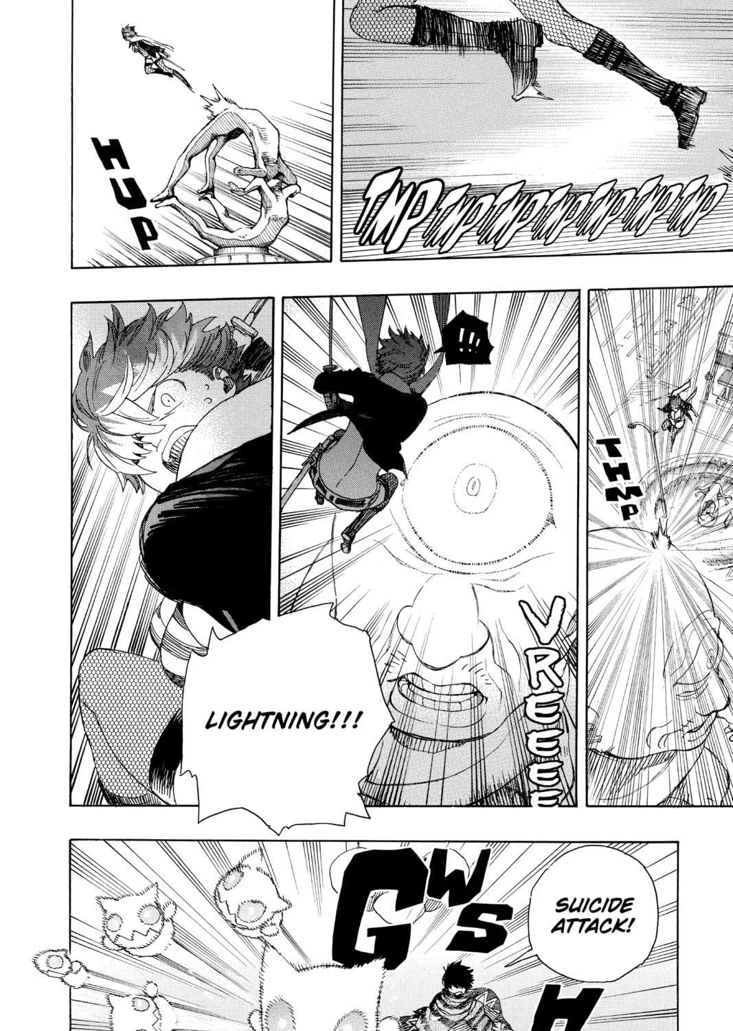 Read Blue Exorcist chapter 92 image 28 on Lezhin