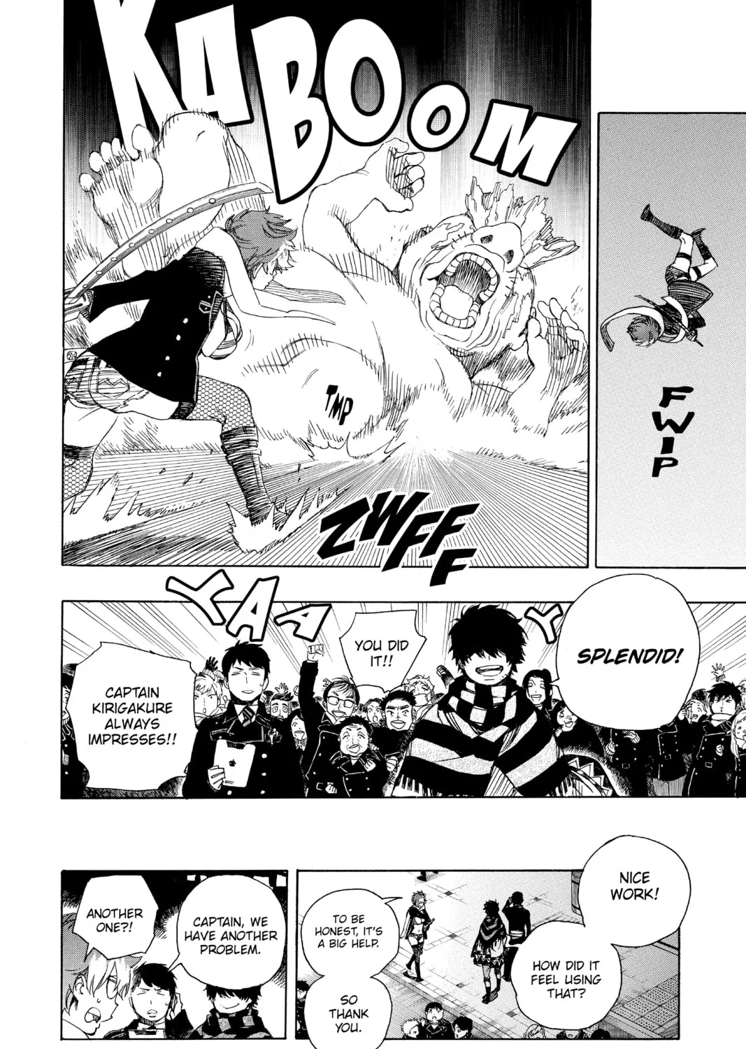 Read Blue Exorcist chapter 92 image 32 on Lezhin