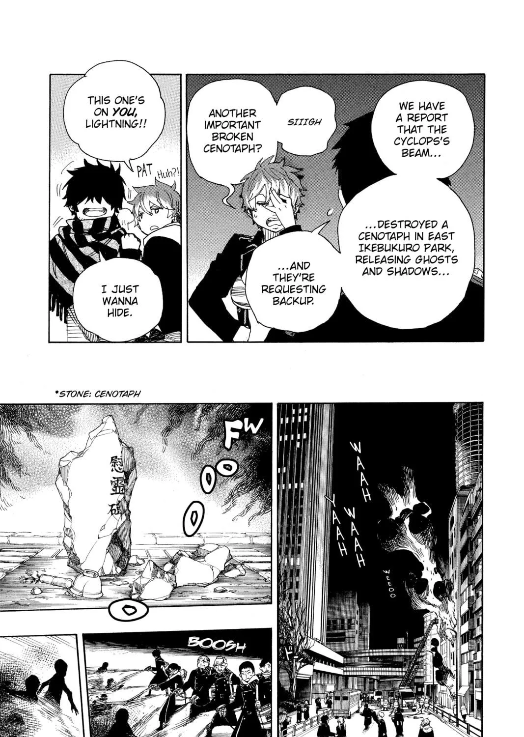 Read Blue Exorcist chapter 92 image 34 on Lezhin