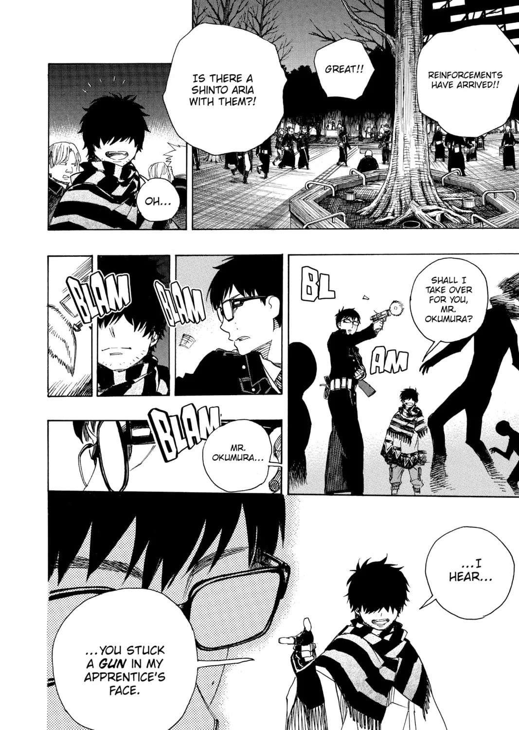 Read Blue Exorcist chapter 92 image 36 on Lezhin