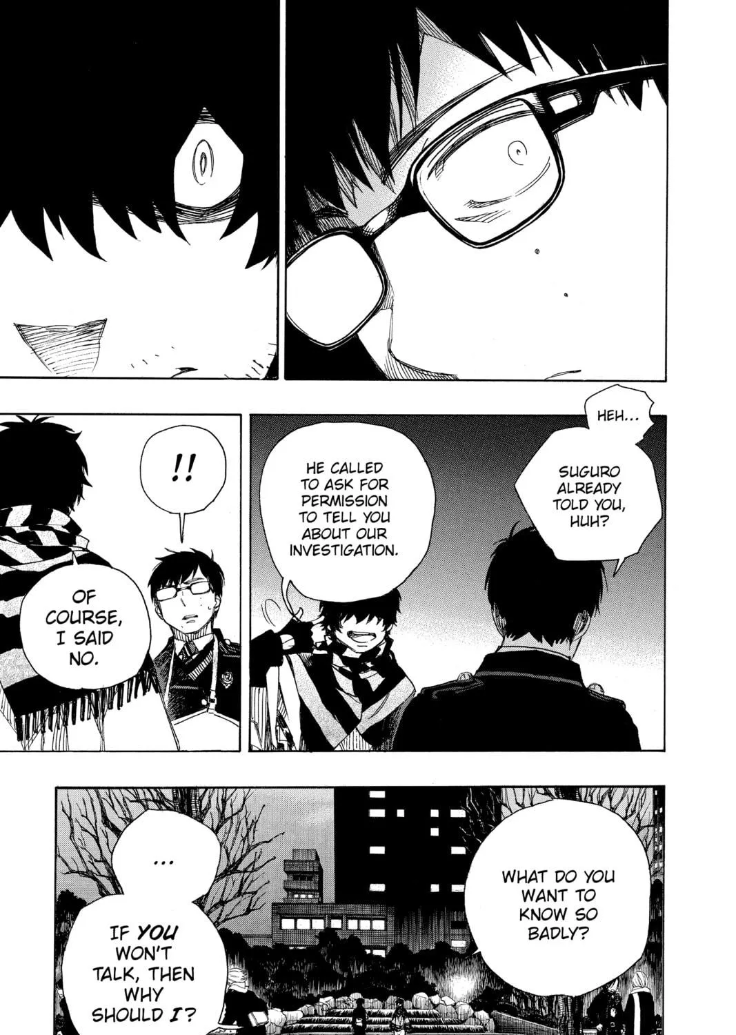 Read Blue Exorcist chapter 92 image 38 on Lezhin